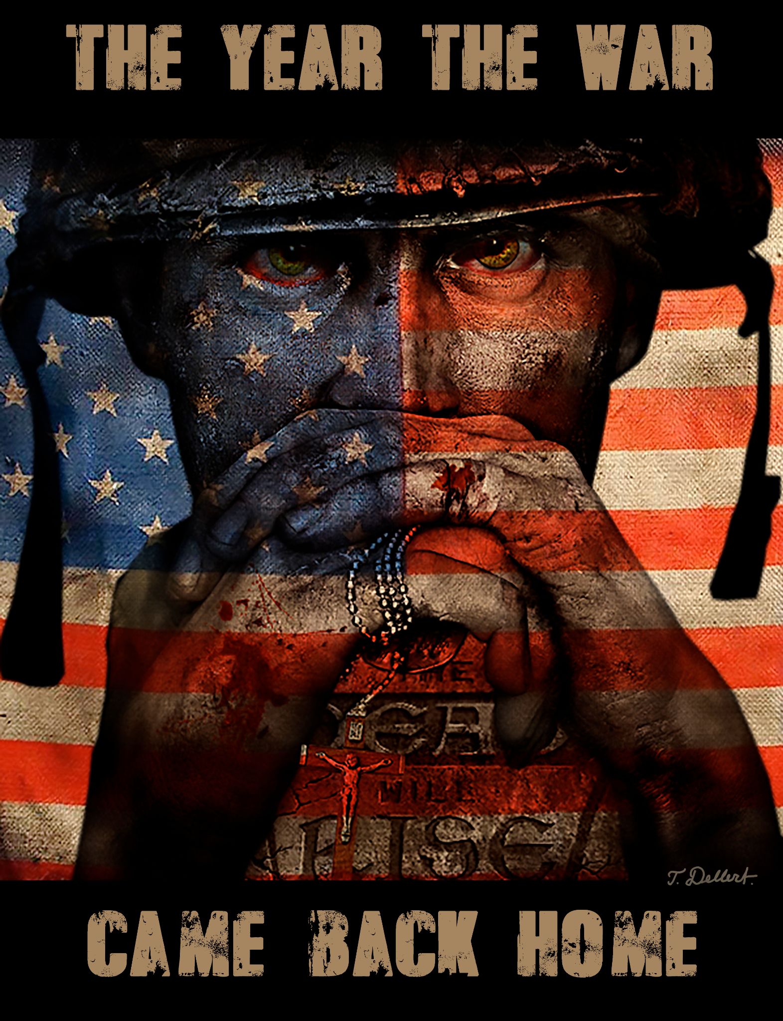 SMALL. When the war came back home 